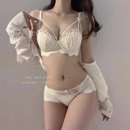 【限時下殺1.3】性感純欲蕾絲女內衣內褲聚攏大胸顯小胸文胸套裝粉色大碼胸罩秋冬 歷史價格詳細信息