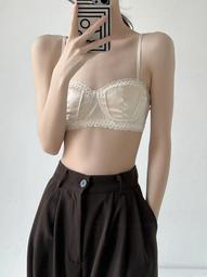 法式蕾絲性感緞面內衣女無鋼圈半杯小胸聚攏上托舒適胸罩文胸學生 歷史價格詳細信息