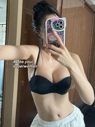 【限時下殺1.3】半杯內衣女聚攏小胸加厚顯大字母肩帶美背平胸專用aa杯不空杯文胸 歷史價格詳細信息