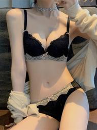 【限時下殺1.3】無鋼圈內衣內褲一套裝女夏小胸聚攏薄款文胸罩大胸顯小裹胸無肩帶 歷史價格詳細信息