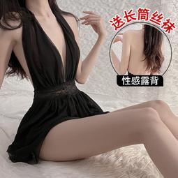 午夜情趣情趣內衣女性感透視露乳誘惑古典開叉二次元挑逗套裝cosplay漢服 歷史價格詳細信息