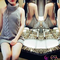 夜店女裝掛脖漏背性感洋裝 深V氣質禮服裙 桑拿技師服低胸包臀裙-滿599免運 歷史價格詳細信息