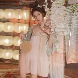 漢服 情趣內衣 古風肚兜 古典刺繡 情趣角色服 cosplay誘惑 性感漢服 性感旗袍 情趣漢服 改良漢服女-美魅魔 歷史價格詳細信息