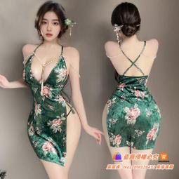 【新品快報】搶先買情趣內衣誘惑純欲旂袍床上免脫制服激情套裝秋冬天戰袍性感睡衣服 歷史價格詳細信息