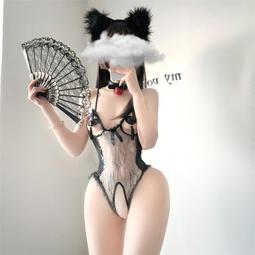 情趣內衣 情趣制服 新款透明性感蕾絲網紗蝴蝶結女仆套裝 情趣內衣女士制服女傭套裝 歷史價格詳細信息