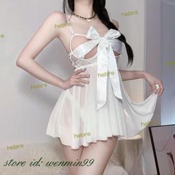 -2023促銷?性感青春少女學生二次元綁帶三點式吊襪帶比基尼~粉黑藍白粗條紋S-XXXL【晴沐代購】 歷史價格詳細信息