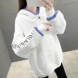 加絨加厚連帽衛衣女秋冬裝新款韓版中長款毛內膽外套開衫女性衣服服裝流行女裝休閒服飾《BA07007》《購物趣》 歷史價格詳細信息
