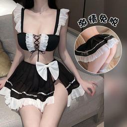 情趣內衣女仆裝誘惑激情午夜魅力套裝性感睡衣服方便免脫床上製服  【規格分大小賣 不同規格不同價】 歷史價格詳細信息