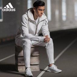 ADIDAS 女棉質運動外套(連帽) W BIG BOS FZ HD 舒適 短版 薄刷毛 鮮黃色-GC6977 歷史價格詳細信息
