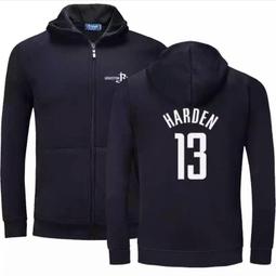 ????大鬍子James Harden哈登純棉運動厚外套????NBA球衣火箭隊Nike耐克愛迪達棒球籃球風衣休閒薄夾克男721 歷史價格詳細信息
