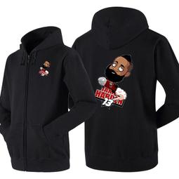 ????大鬍子James Harden哈登純棉運動厚外套????NBA球衣火箭隊Nike耐克愛迪達棒球籃球風衣休閒薄夾克男721 歷史價格詳細信息