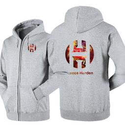 ????大鬍子James Harden哈登純棉運動厚外套????NBA球衣火箭隊Nike耐克愛迪達棒球籃球風衣休閒薄夾克男721 歷史價格詳細信息