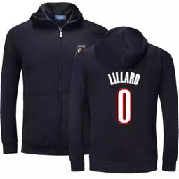 ????里拉德Damian Lillard棉運動厚外套????NBA球衣拓荒者隊Adidas愛迪達棒球籃球風衣休閒薄夾克男726 歷史價格詳細信息