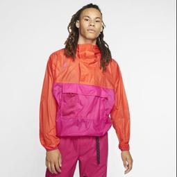S.G NIKE ACG 運動 休閒 尼龍材質 風衣 輕量 彩繪 連帽外套 網眼 印花 內袋 男款 CU0259-455 歷史價格詳細信息