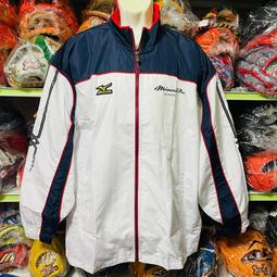 貳拾肆棒球---受注生產!日本Mizuno pro 日職契約選手用運動套裝外套白M 歷史價格詳細信息