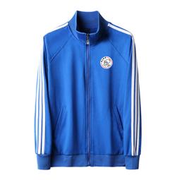 立領運動外套梅斯足球俱樂部球迷周邊法甲Metz男運動三道杠衛衣拉鏈開衫上衣服 歷史價格詳細信息