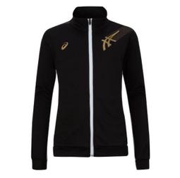 棒球世界全新Asics 亞瑟士針織外套2033B520-001特價黑紅 歷史價格詳細信息