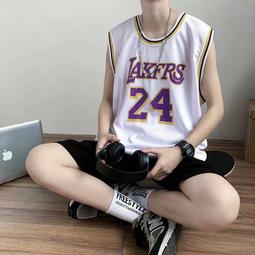 湖人科比24號純棉短袖t恤男女同款休閑寬松夏季男士t恤籃球迷oh#男裝 歷史價格詳細信息