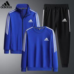 adidas 愛迪達 運動套裝 男款 黑 白 三條線 經典 立領 外套 長袖 長褲 IC6747 歷史價格詳細信息
