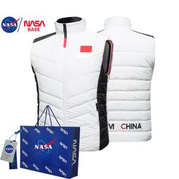 nasa羽絨服男生冬季ins潮流潮牌中長款毛領大衣過膝外套加肥加大-名流 歷史價格詳細信息