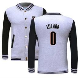 ????里拉德Damian Lillard棉運動厚外套????NBA球衣拓荒者隊Adidas愛迪達棒球籃球風衣休閒薄夾克男726 歷史價格詳細信息