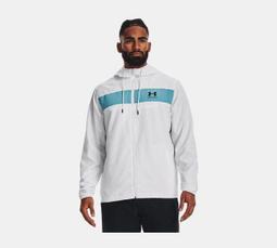 【UNDER ARMOUR】UA 男童 Sportstyle 防潑水連帽外套_1370183-449(綠) 歷史價格詳細信息