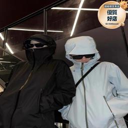 防風防水定製壓膠拉鍊odm公司貨男士戶外連帽衝鋒夾克外套潮 歷史價格詳細信息