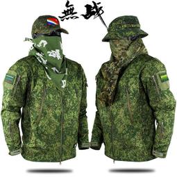 [雙十二戰術外特種兵軍迷抓絨沖鋒特工夾克男士連帽秋冬季防水軍綠色 歷史價格詳細信息