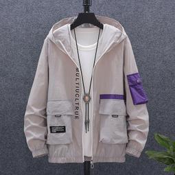 Q防曬衣防曬外套大尺碼防曬外套抗uv外套防?服夏天外套涼感防曬外套男韓版潮流超薄透氣衣服防紫外線防曬服防曬防曬外套 歷史價格詳細信息