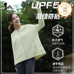 焦下防曬衣男夏季冰感舒適防紫外線皮膚衣女透氣可脫卸帽簷情【　】 歷史價格詳細信息