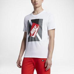 Nike T恤 Sportswear Swoosh 男款 基本款 大勾 圓領 棉質 運動休閒 黑 白  DC5095-010 歷史價格詳細信息