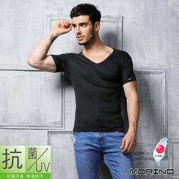 【MORINO摩力諾】抗菌防臭速乾短袖V領衫/T恤(灰) MO5207 歷史價格詳細信息