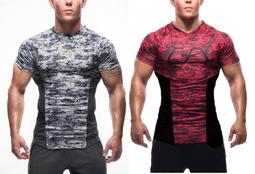 G01016 肌肉小子 GA  彈力 運動外套 夾克-紅色迷彩-現貨供應 (焦點服飾) 歷史價格詳細信息