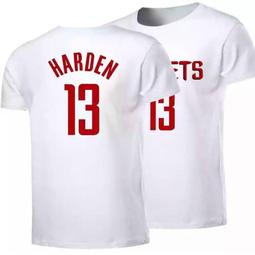 ????大鬍子James Harden哈登短袖棉T恤上衣????NBA快艇隊Nike愛迪達運動籃球衣服T-shirt男840 歷史價格詳細信息