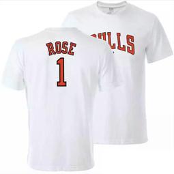 ????飆風玫瑰Derrick Rose羅斯短袖T恤上衣????NBA公牛隊Nike耐克愛迪達運動籃球衣服T-shirt男780 歷史價格詳細信息