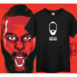 ????大鬍子James Harden哈登短袖棉T恤上衣????NBA快艇隊Nike愛迪達運動籃球衣服T-shirt男840 歷史價格詳細信息
