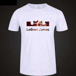????詹皇LeBron James詹姆士短袖棉T恤上衣????NBA湖人隊Nike耐克愛迪達運動籃球衣服T-shirt男451 歷史價格詳細信息