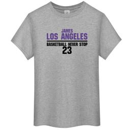 ????詹皇LeBron James詹姆士短袖棉T恤上衣????NBA湖人隊Nike耐克愛迪達運動籃球衣服T-shirt男451 歷史價格詳細信息