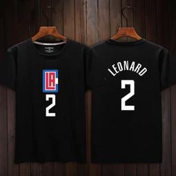 ????雷納德Kawhi Leonard短袖棉T恤上衣????NBA快艇隊Nike耐克愛迪達運動籃球衣服T-shirt女男487 歷史價格詳細信息
