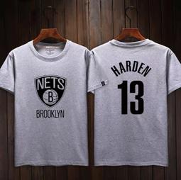 ????大鬍子James Harden哈登短袖棉T恤上衣????NBA快艇隊Nike愛迪達運動籃球衣服T-shirt男840 歷史價格詳細信息