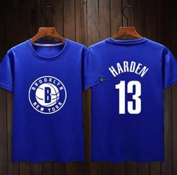 ????大鬍子James Harden哈登短袖棉T恤上衣????NBA快艇隊Nike愛迪達運動籃球衣服T-shirt男840 歷史價格詳細信息
