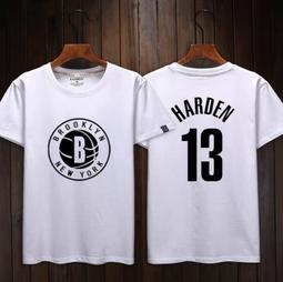 ????大鬍子James Harden哈登短袖棉T恤上衣????NBA快艇隊Nike愛迪達運動籃球衣服T-shirt男840 歷史價格詳細信息