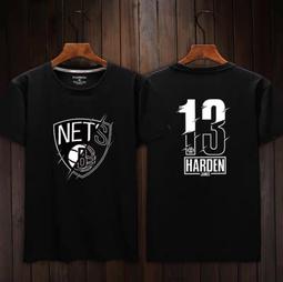 ????大鬍子James Harden哈登短袖棉T恤上衣????NBA快艇隊Nike愛迪達運動籃球衣服T-shirt男840 歷史價格詳細信息