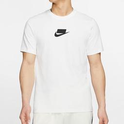 NIKE 短T NSW 白 花卉LOGO 基本款 休閒 短袖 上衣 女 FB8192-133 歷史價格詳細信息