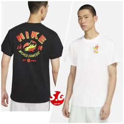 Nike T恤 Sportswear Swoosh 男款 基本款 大勾 圓領 棉質 運動休閒 黑 白  DC5095-010 歷史價格詳細信息