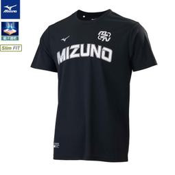 貝斯柏~美津濃 MIZUNO 吸汗速乾兒童短袖上衣 短袖T恤 運動T恤 黑色 32TA110609 超低特價$439/件 歷史價格詳細信息