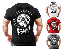 S01065 VIKING FEAR NOTHING 無所畏懼 休閒 運動 短袖 T恤 健美 健身 透氣 舒適 焦點服飾 歷史價格詳細信息