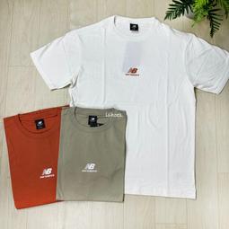 現貨 iShoes正品 New Balance 男款 短袖 上衣 純棉 T恤 MT33603WT MT33603GO 歷史價格詳細信息