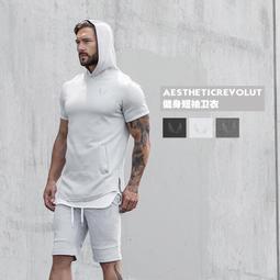 【健身 速乾】肌肉兄弟健身運動男士修身長休閑小腳夏跑步訓練束口衛 歷史價格詳細信息