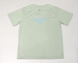 2024 上半季 MIZUNO 美津濃 大LOGO印花.短袖T恤 排汗衫 (32TAB00501)白 歷史價格詳細信息